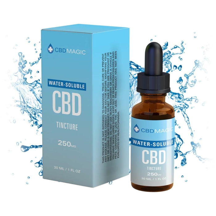Water Soluble CBD Tincture 250mg (30 ml Bottle)